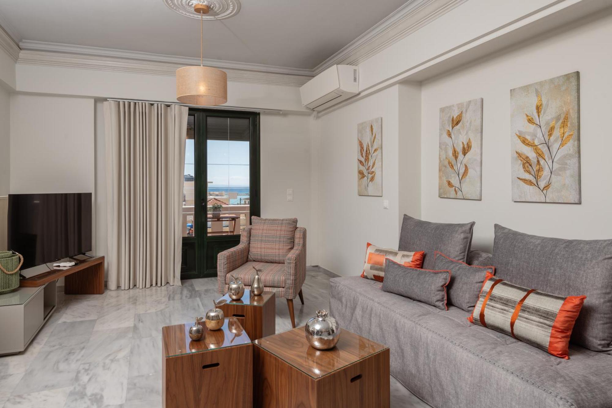 Exanimo Luxury Apartments 자킨토스 타운 객실 사진